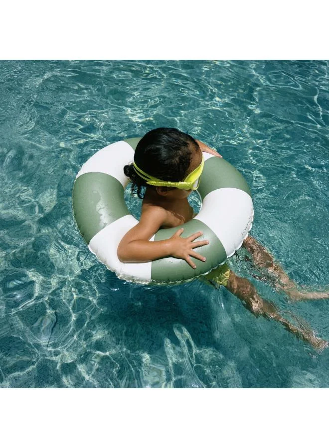 SUNNY LIFE  Mini Tube Pool Ring Olive Stripe for Men | Best Price UAE